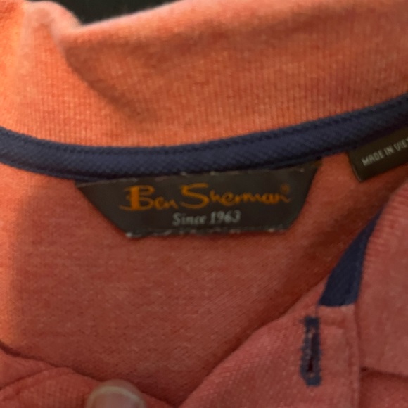 Orange Ben Sherman Polo XL - Picture 3 of 3